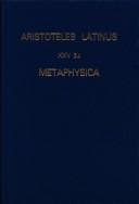 Tapa de Metaphysica (Aristoteles Latinus, Vol 25, 3.1)