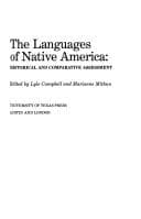 Tapa de The Languages of Native America