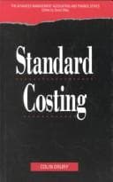 Tapa de Standard Costing