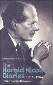 Tapa de The Harold Nicolson Diaries