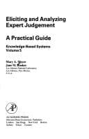 Tapa de Eliciting and analyzing expert judgement