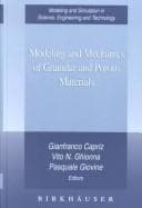 Tapa de Modeling and Mechanics of Granular and Porous Materials (Einstein Studies)