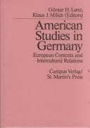 Tapa de American studies in Germany