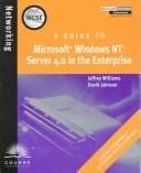 Tapa de MCSE Guide to Microsoft NT Server 4.0 in the Enterprise