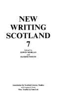 Tapa de New writing Scotland 7