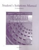 Tapa de Student's solution manual to accompany Precalculus