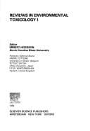 Tapa de Reviews in environmental toxicology 1