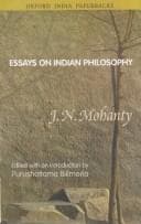 Tapa de Essays on Indian Philosophy