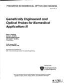 Tapa de Genetically Engineered And Optical Probes for Biomedical Applications 3