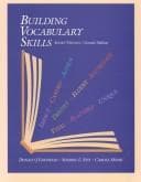 Tapa de Building Vocabulary Skills, Short Version
