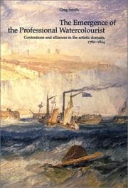 Tapa de The Emergence of the Professional Watercolourist