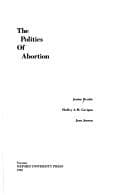Tapa de The politics of abortion