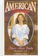 Tapa de Mary Alice Peale