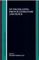Tapa de On translating French literature and film II
