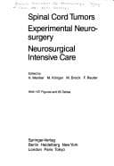 Tapa de Spinal Cord Tumors. Experimental Neurosurgery Neurosurgical Intensive Care