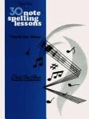 Tapa de 30 Note Spelling Lessons / Level 1