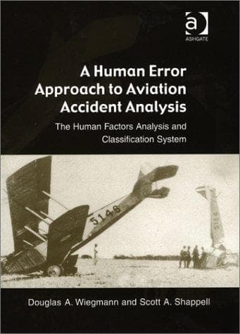 Tapa de Human Error Approach to Aviation Accident Analysis