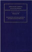Tapa de John Elliot Cairnes