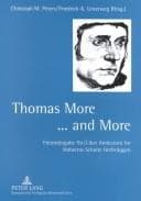 Tapa de Thomas More-- and more