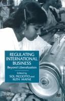 Tapa de Regulating International Business