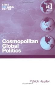Tapa de Cosmopolitan Global Politics (Ethics and Global Politics)