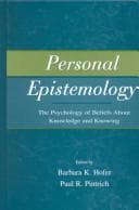Tapa de Personal Epistemology