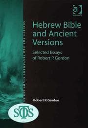 Tapa de Hebrew Bible and ancient versions