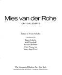 Tapa de Mies van der Rohe