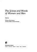 Tapa de Voices and Words of Women and Men