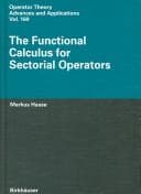 Tapa de The Functional Calculus for Sectorial Operators (Operator Theory, Advances and Applications)