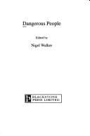 Tapa de Dangerous People