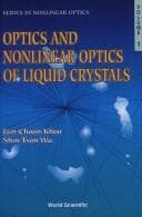 Tapa de Optics and Nonlinear Optics of Liquid Crystals