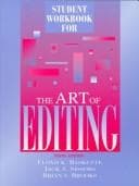 Tapa de Student Workbook for the Art of Editing