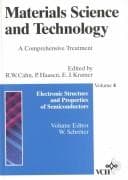 Tapa de Electronic Structure and Properties of Semiconductors