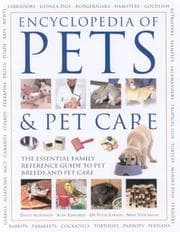 Tapa de Encyclopedia of pets & pet care