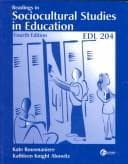 Tapa de Readings in Sociocultural Studies in Education