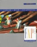 Tapa de FAP 1-12 w/ Working Papers Volume 1 Chapters 1-12