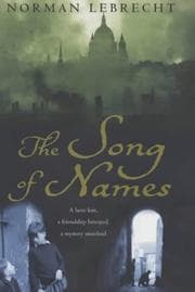 Tapa de The song of names