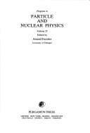 Tapa de Progress in particle and nuclear physics