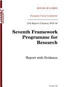 Tapa de Seventh framework programme for Research