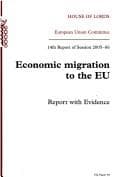 Tapa de Economic migration to the EU