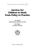 Tapa de Services for children in need