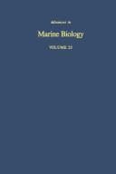 Tapa de Advances in Marine Biology