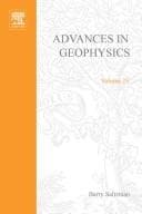 Tapa de Advances in geophysics