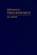 Tapa de ADVANCES IN VIRUS RESEARCH VOL 33, Volume 33