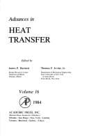 Tapa de Advances in heat transfer