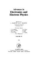 Tapa de Advances in electronics and electron physics.