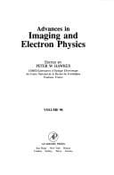 Tapa de Advances in imaging and electron physics