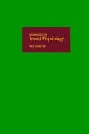 Tapa de Advances in Insect Physiology