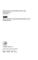Tapa de Advances in Software Science and Technology